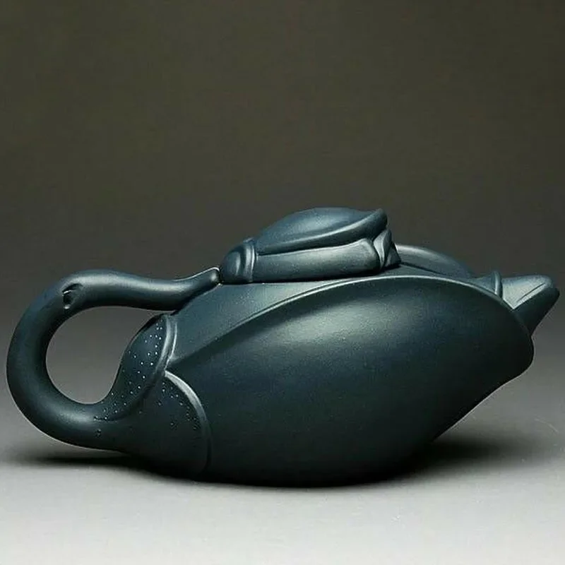 

300ml China Yixing Handmade Purple Clay Teapot Kung Fu Teapot Yulan Pot