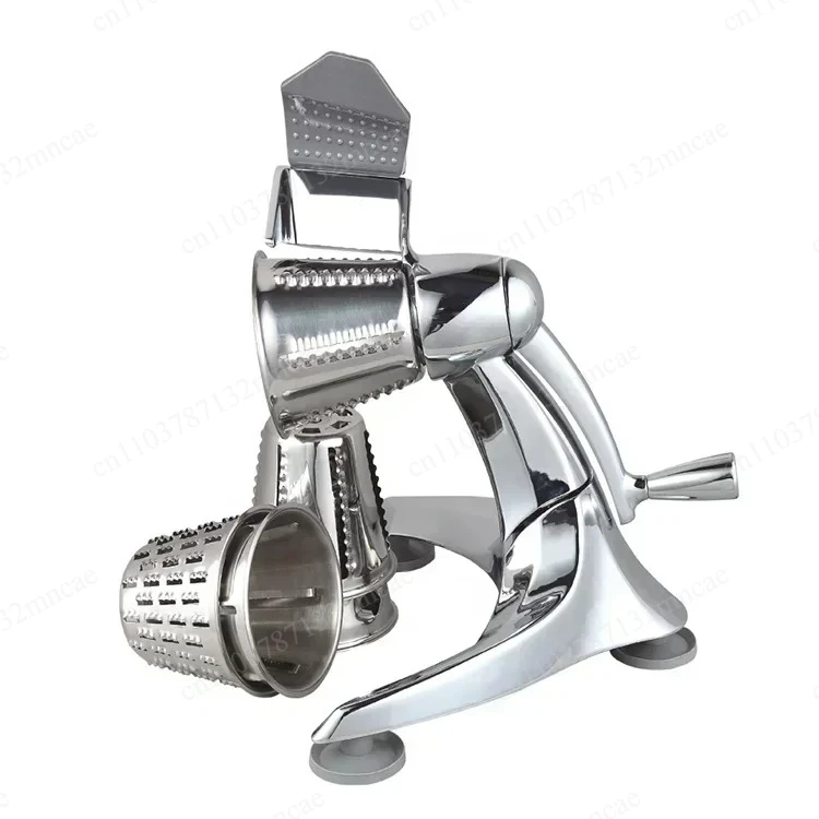 5-in-1 Manual Salad Cutter Grater Food Processor for Kitchen Prep Saladmaster V Machine Vegetable Shredder