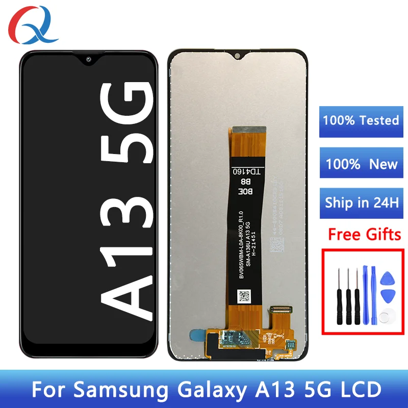 Pantalla For Samsung Galaxy A13 5g LCD Display Touch Screen Digitizer For Samsung galaxy A13 5G A136U A136W screen replacement