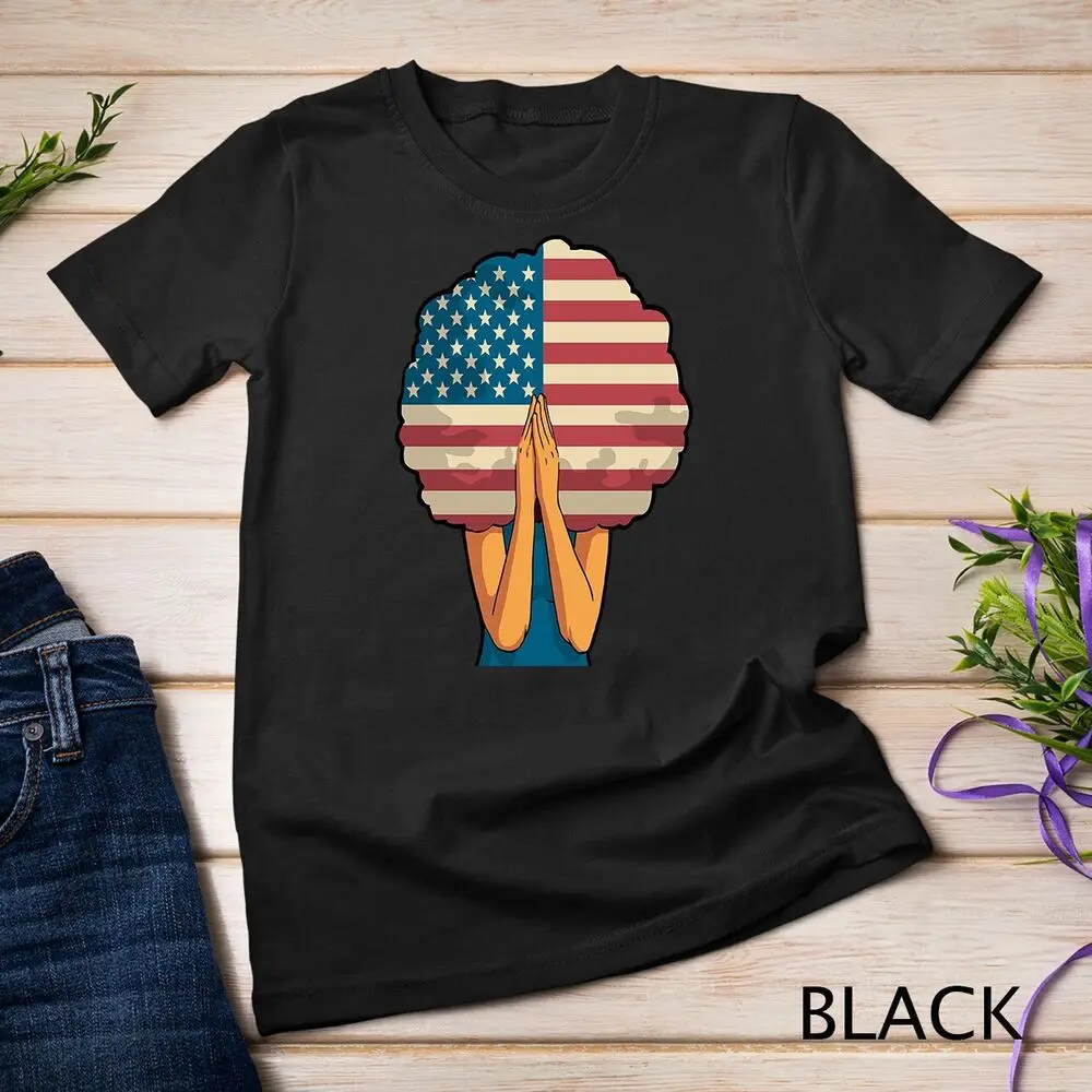 African American 4th of July Juneteenth Black History Month Unisex T-shirt