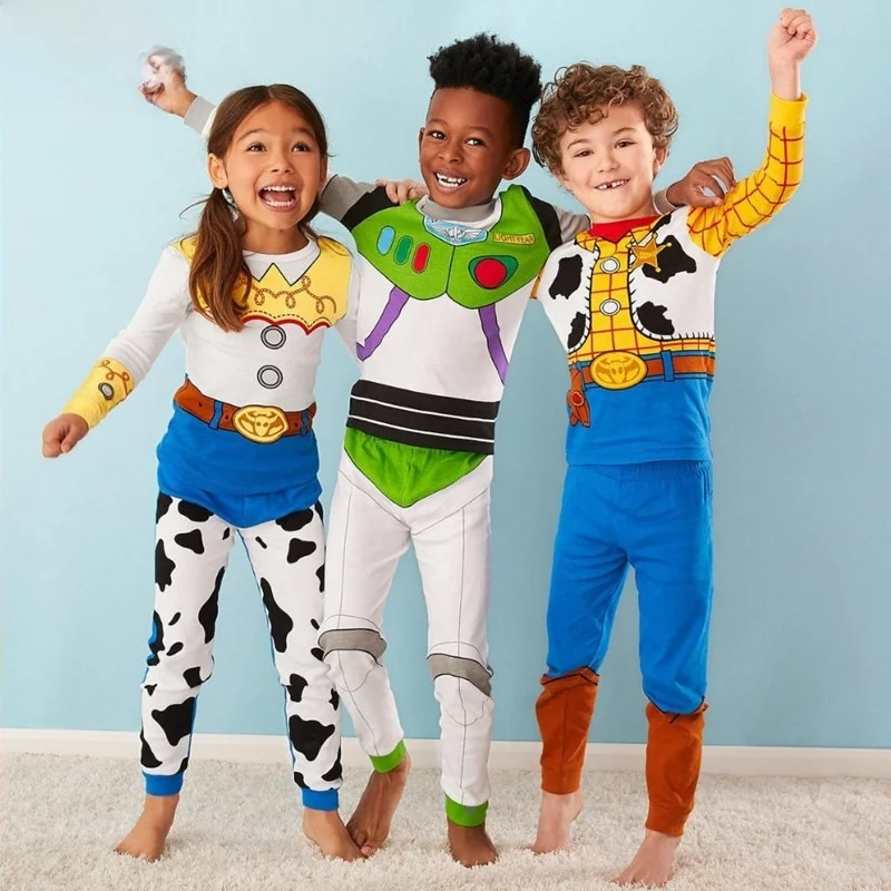 Halloween Kinderkostuum Jongens Cosplay Outfit Speelgoed S Baby Cartoon Prestatiekleding Polyestervezel 00% Toneelkostuum