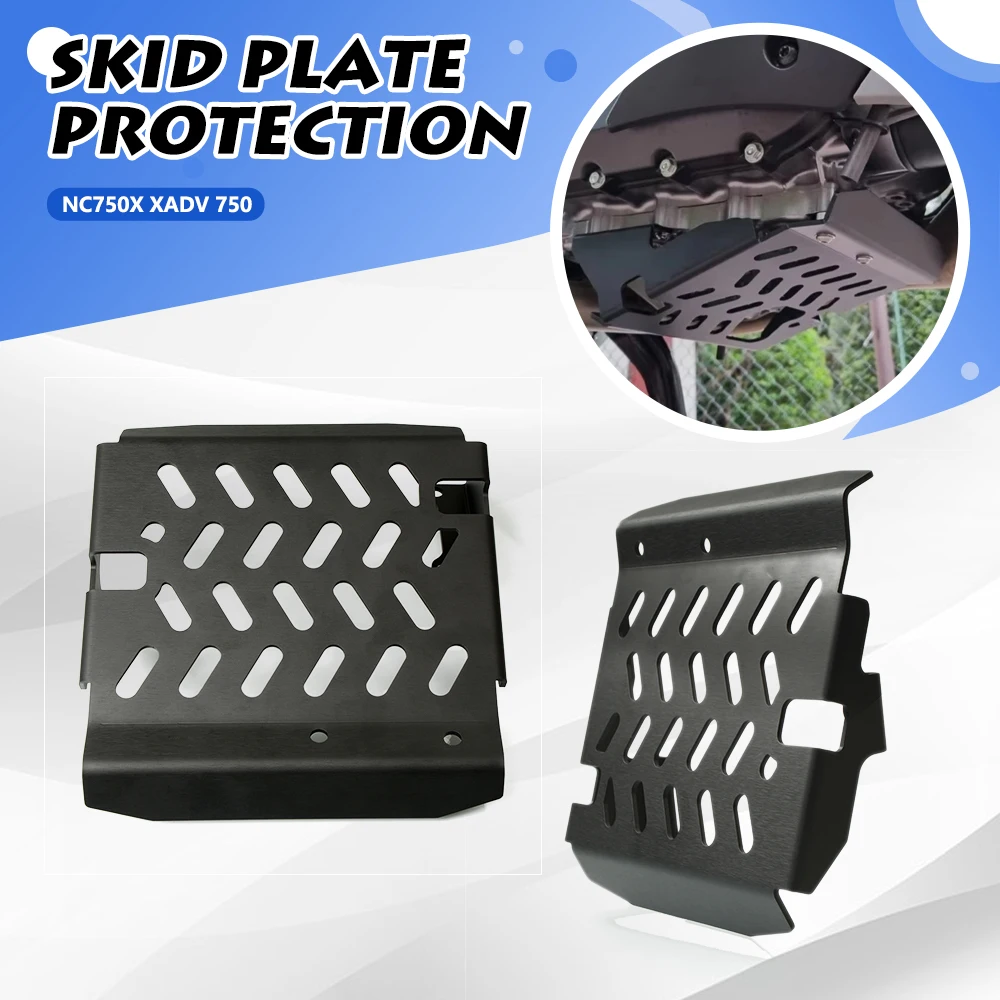 

Motorcycle Engine Chassis Skid Plate Guard Protector For Honda NX750X XADV750 X-ADV 750 2017 2018 2019 2020 2021 2022 2023 2024