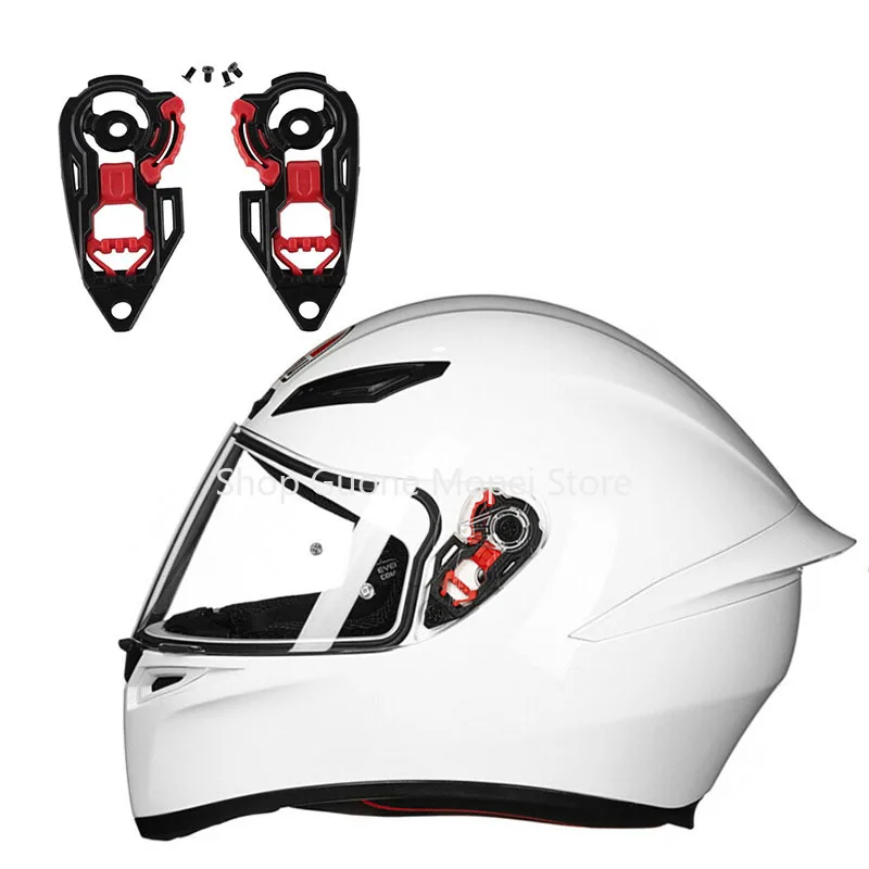 

Для AGV K3 K4 K1 K3SV K5 Запчасти для мотоциклетного шлема Аксессуары Замок для козырька шлема Базовый замок Casco Moto Mechanism Capacete Shield Lock