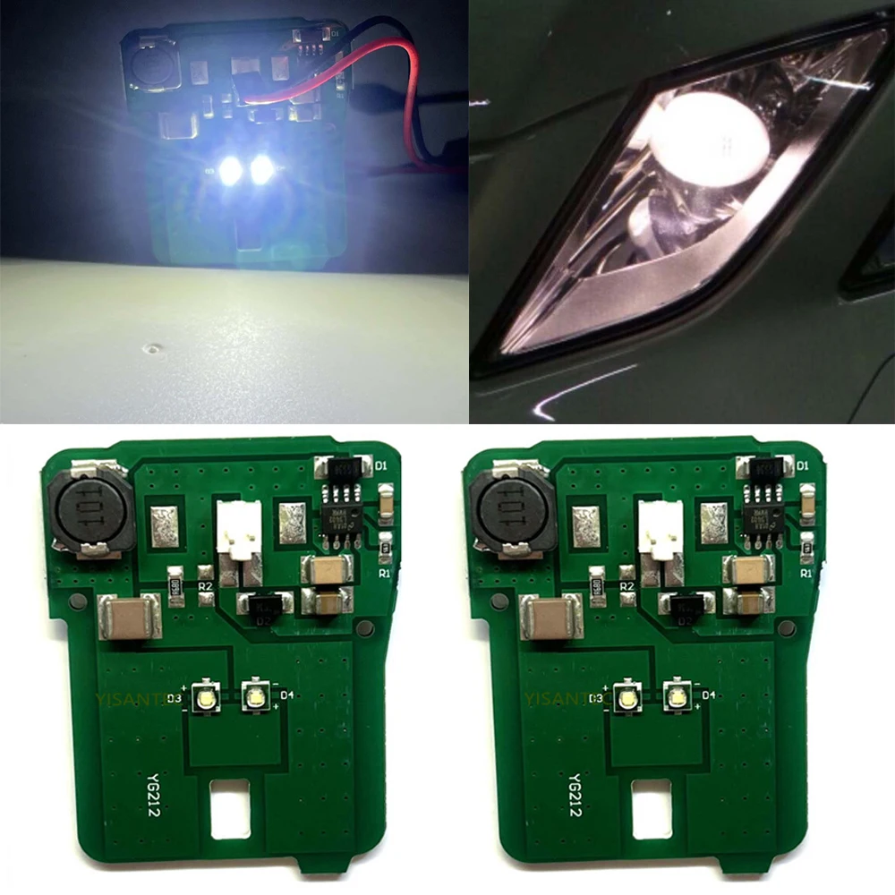 

2Pcs Xenon White LED Parking Position Light For Mercedes Benz E-Class Sedan W212 C207 A207 W207 2010-2013