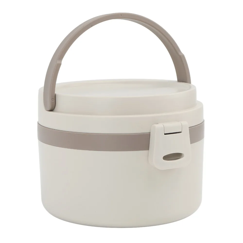 Practical 304 Stainless Steel Lunch Storage Container 700ml/1200ml Thermal Lunch Box Food Container For Travel