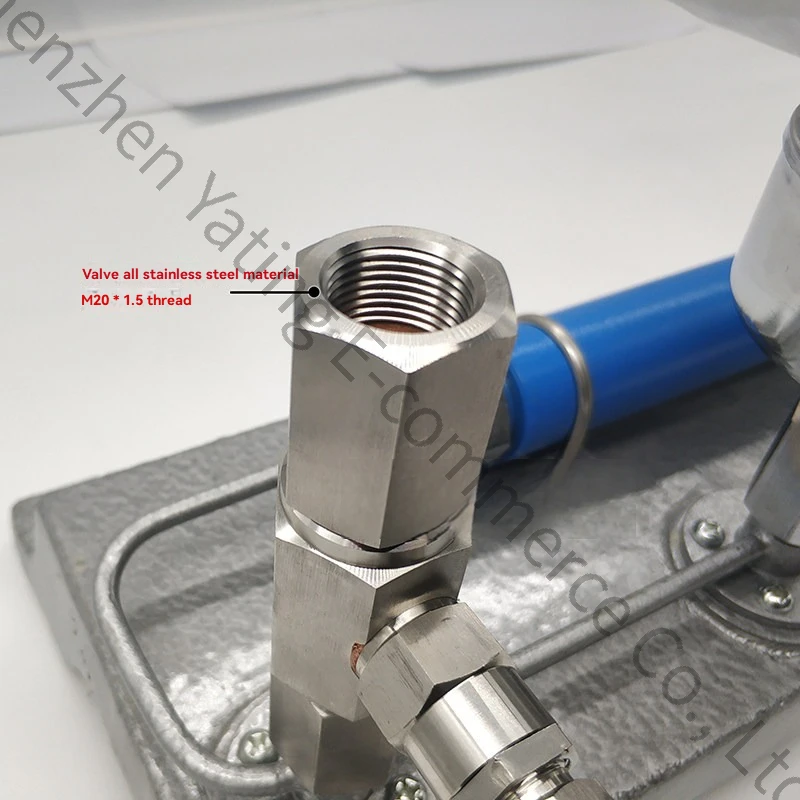YW-60 Portable Hydraulic Pressure Gauge Calibrator Pump  -0.082-6MPa individual calibrator
