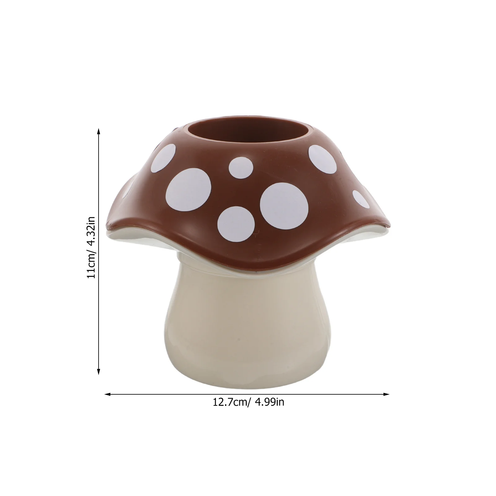 مبتكرة الفطر حامل القلم مكتب منظم قلم رصاص كوب للبالغين لطيف القلم وعاء المدرسة مكتب ديكور المنزل #2