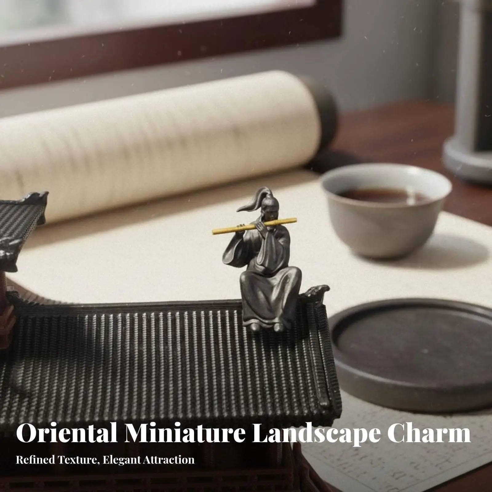 Detailed Knight Resin Figurine Medieval Warrior Statue for Desktop Shelf Fish Tank Ornament Decor