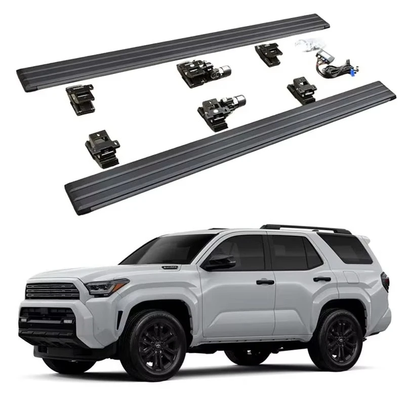 

Electric Running Boards Retractable Aluminum Alloy For 4Runner Pro 2025+ Side Steps with Carry Bag