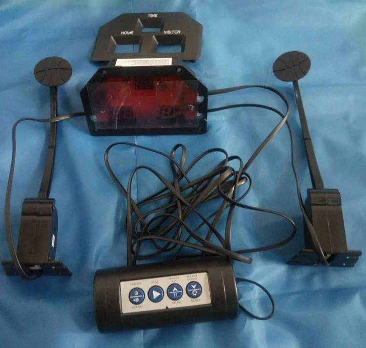 Basketball Electronic Scoring Machine Device Automatic Scoreboard for, Training and Games Indoor Outdoor Sports Application