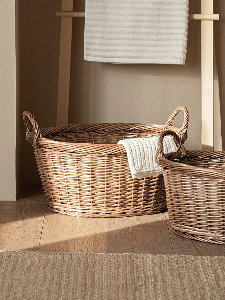 

Большой размер Wier Корзина для белья Dir Корзина для одежды Корзина для хранения игрушек Коробка для плетения Домашнее использование Органайзер для шкафа Японский Sle