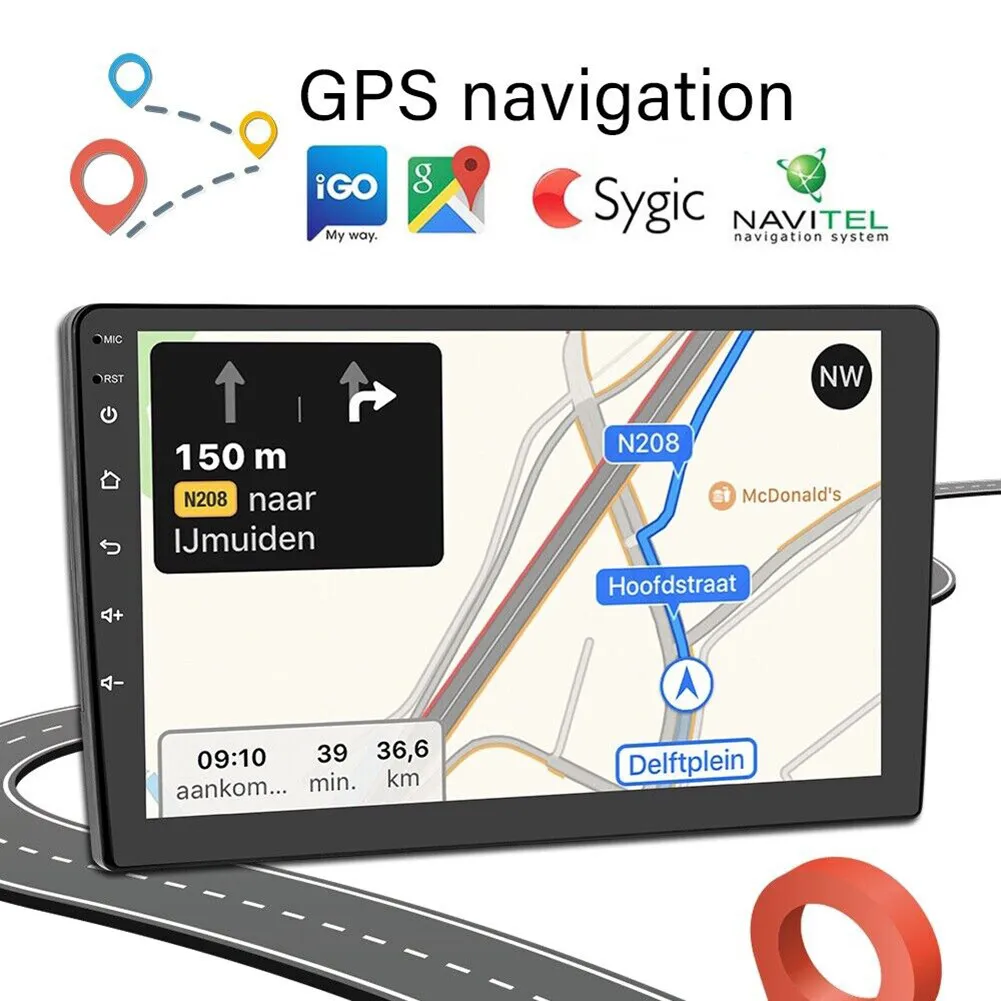 Android 13 4+64GB Screen GPS NAVI For Carplay Car Stereo Radio RDS / Microphone Smart systems For Hyundai Genesis 2009 - 2014
