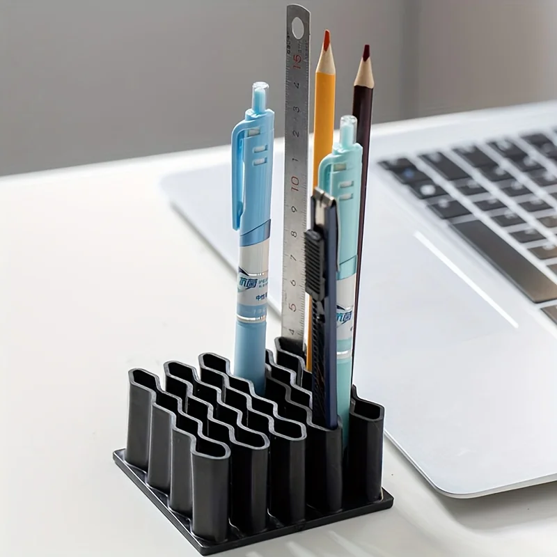 Pen Holder Multi-purpose Ointment Holder Stationery Storage Rack Desktop Ointment Stand Home Compartment Organizer