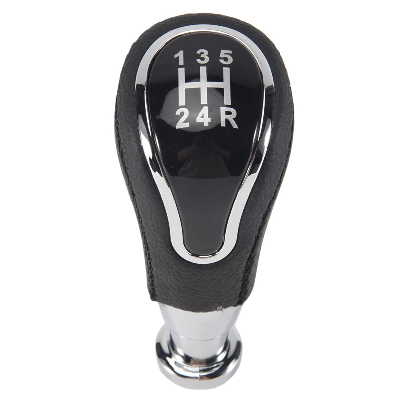 5 Speed Manual Car Gear Shift Knob Shifter Lever For Lada Vesta Granta Vaz Kalina Niva Samara Largus Chrome