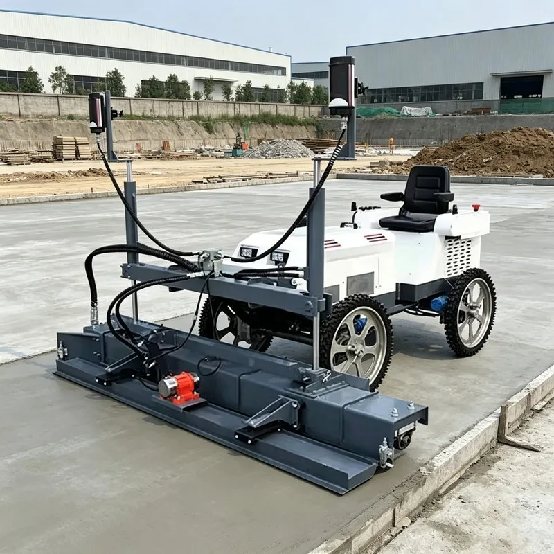 Electric Concrete Laser Screed Machine High Precision Floor Leveling Equipment For Warehouse And Factory Construction