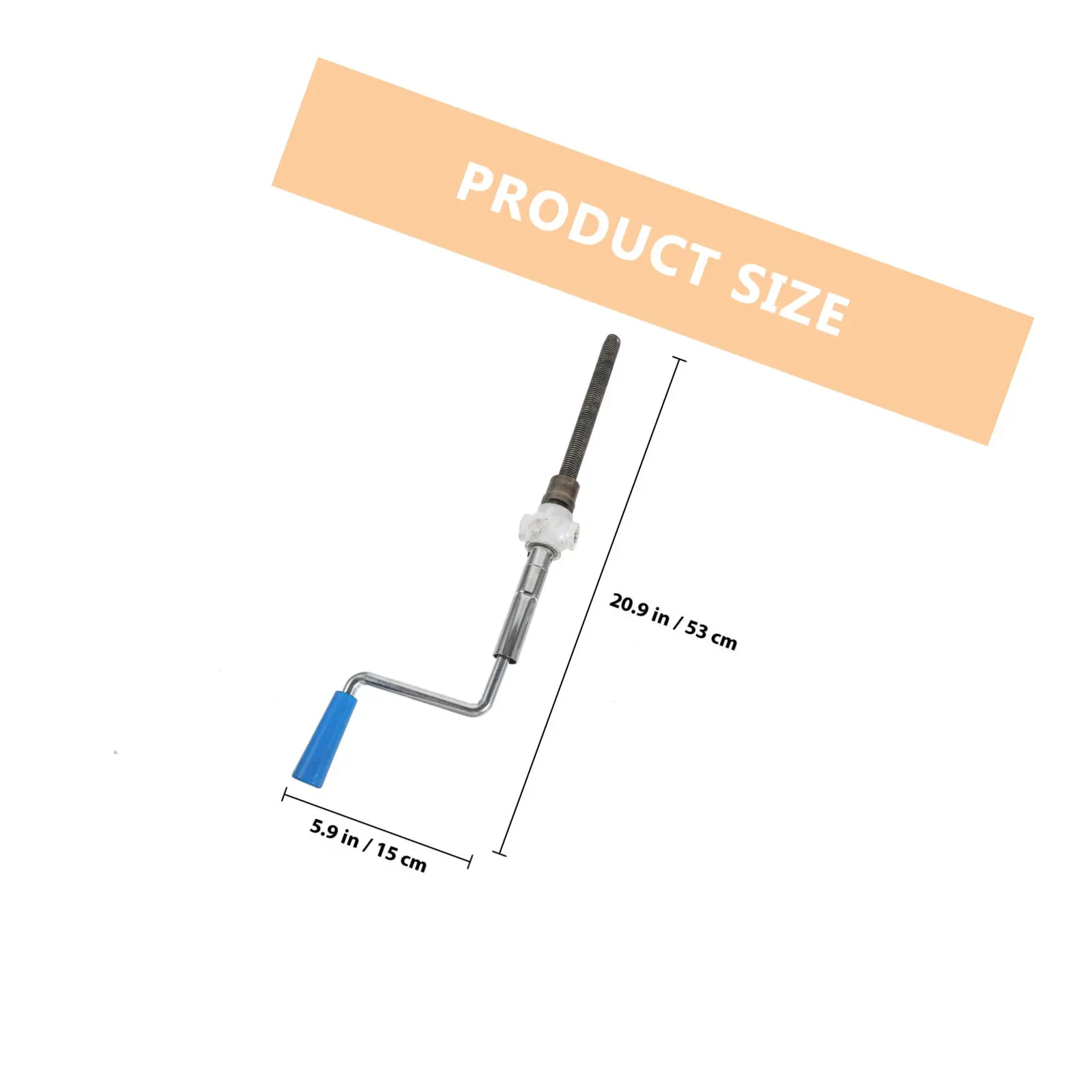 Replacement Crank Handle Nursing Care Bed Adjuster Handle Smooth Height Adjustment Hospital Homecare Supply Nursing Bed Crank view 2