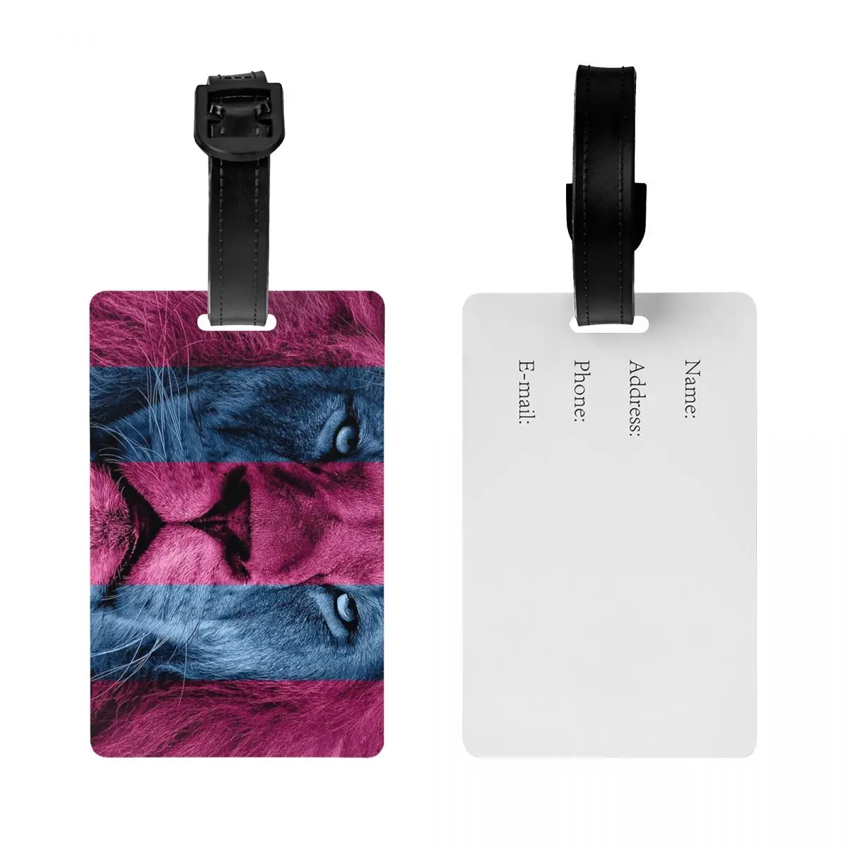 أستون فيلا الأسد علامات الأمتعة حقيبة الملحقات السفر لطيف الأمتعة الصعود علامة التسمية حامل معرف اسم العنوان #2