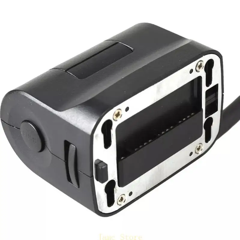 

LX0B Portable and Flexible EC200 AD200 Flash Head Base with Cable for Photography Split Designing Versatile Control Modes