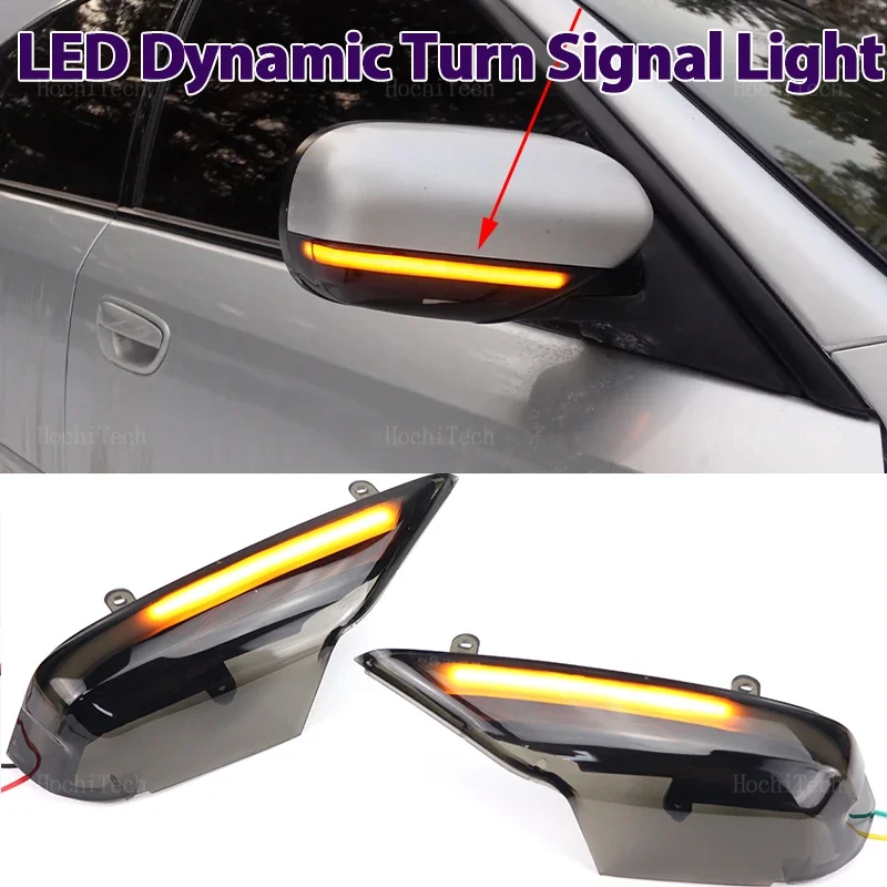 Side Mirror Blinker Indicator Lamp LED Dynamic Turn Signal for Subaru Forester SG,  Legacy Outback BL BP 2003-2008, Tribeca B9