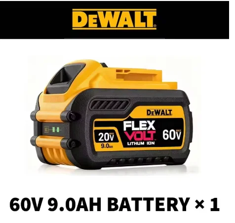 DeWALT Originele Batterij 20V/60V 6Ah 9Ah MAX FlexVolt voor DCB606 DCB205 DCB206 DCB209 DCB182 Power Too