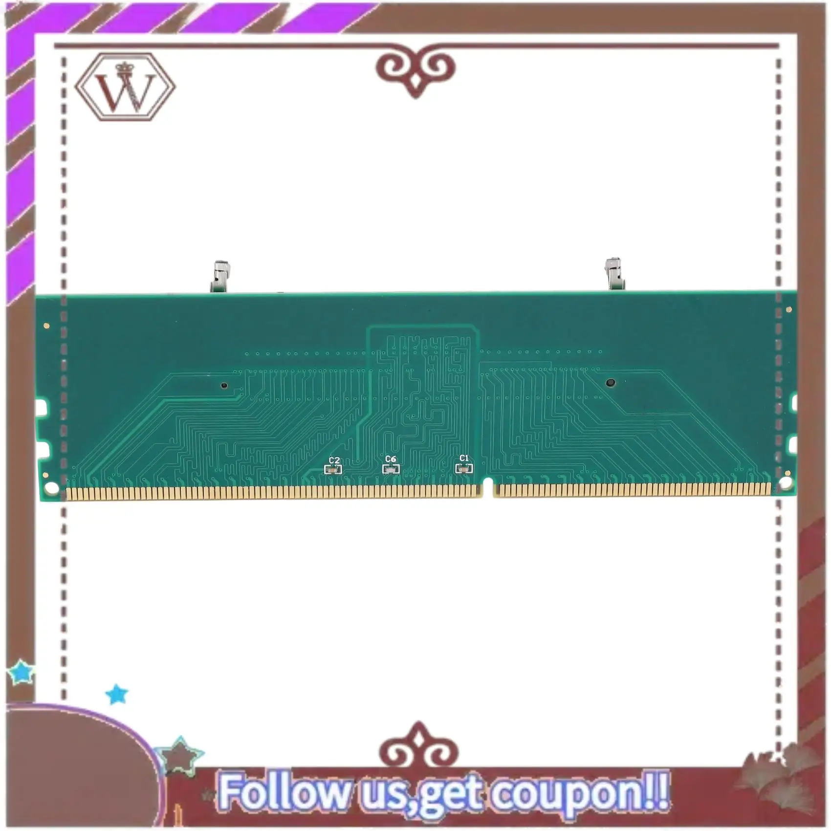 

ABBG-4X DDR3 Ноутбук SO-DIMM к настольному компьютеру DIMM Память RAM Разъем Адаптер DDR3 Новый адаптер внутренней памяти ноутбука к оперативной памяти