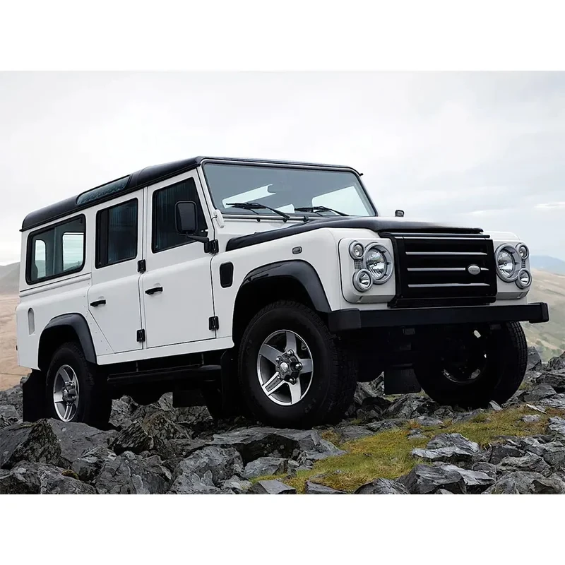 

Digital thermoplastic moulded mat for Land Rover TD4 Defender Puma 2007--2016 matte black frosted decorative accessories