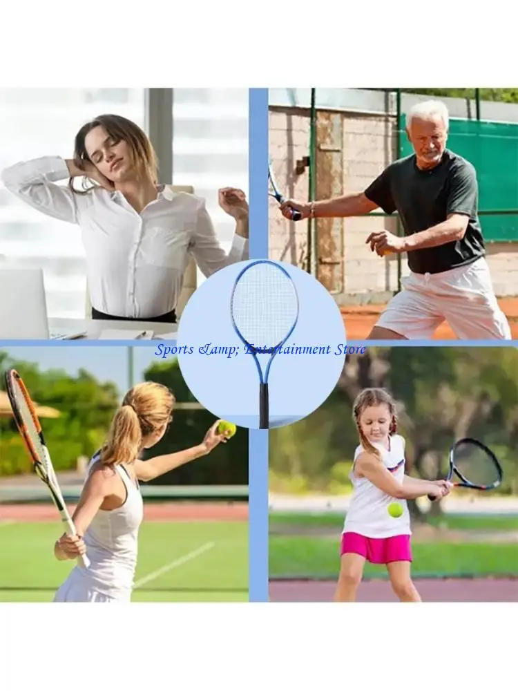 

G7NF Child Tennis Racket Recreational Tennis Racquet Tennis Trainer Professional Tennis Racquet Kids Tennis Trainer Enduring