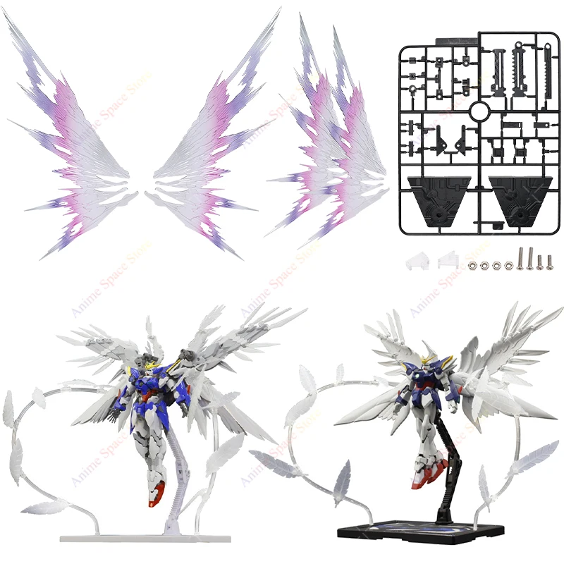 Action Figures Wing Parts DIY Special Effects Seraph Wings of Destiny for EW RG MG Wing Zero Mobile Suit Ver. Accessories Wings