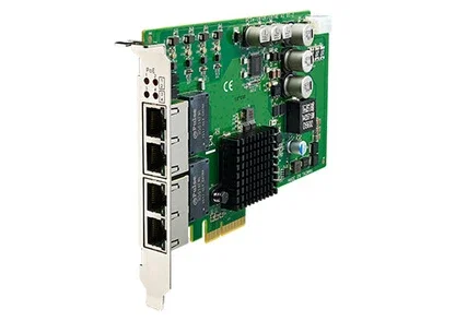 Advantech PCIE-1674E 4-port visual image acquisition card POE card network card PCIE-1674E-AE