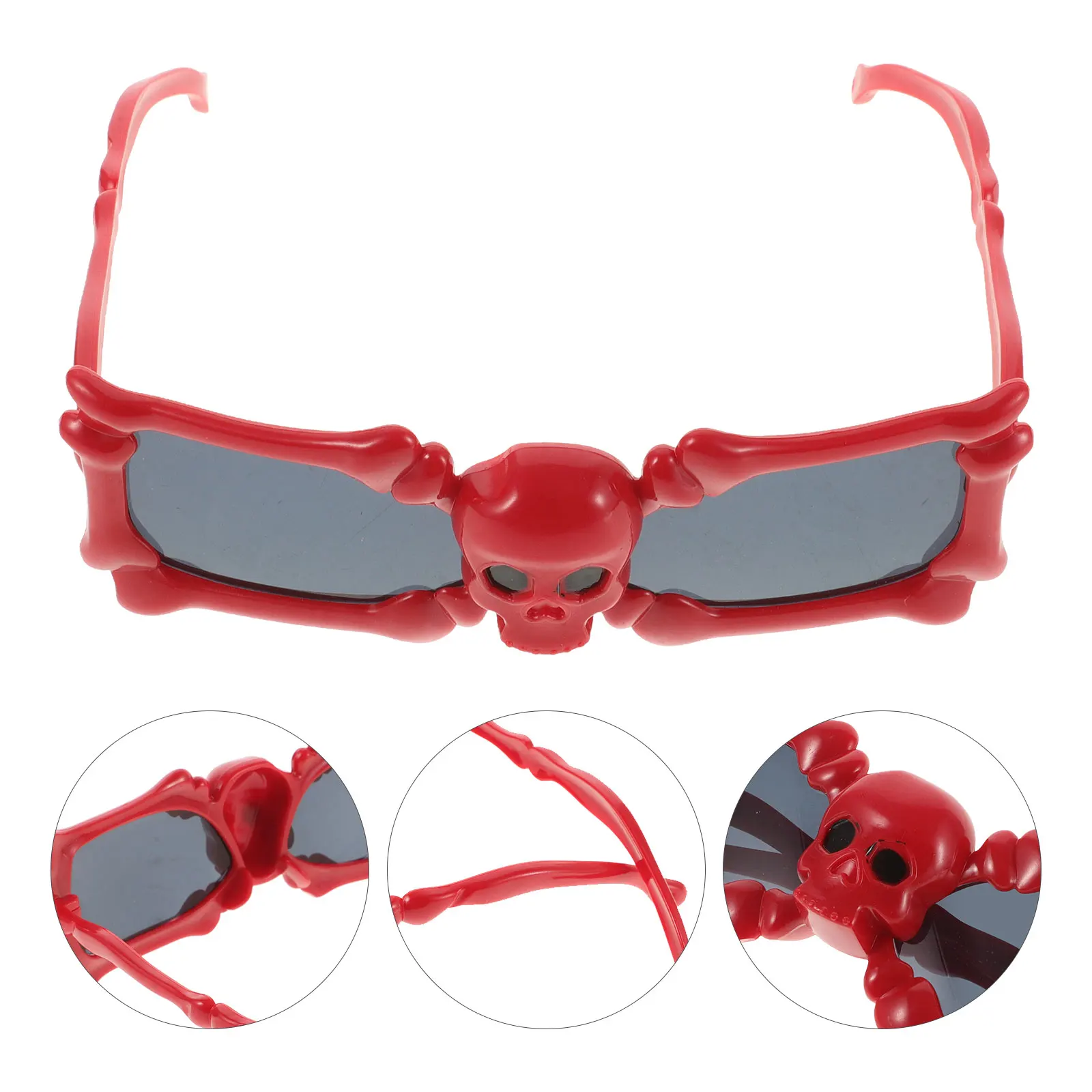 

Glasses Novelty Party Funny Sunglasses for Adults Aldult Halloween Accessory Red Eyeglasses Man