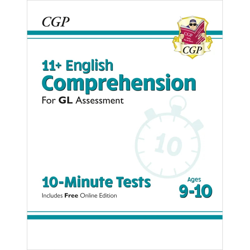 

11 GL 10Minute Tests English Comprehension Ages 910 With Online Edition CGP Books Coordination Group Publications 9781789086904
