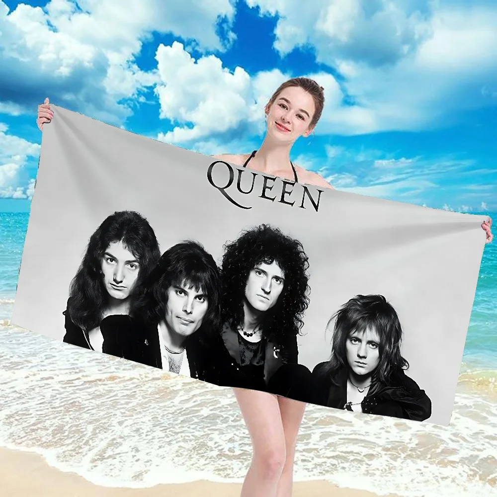 

Beach Towel Robe Q-Queen Bathing Towels Adults Bathrobe Girl Large Bath Towels Bathroom Spa Size Christmas Anime Home Textile