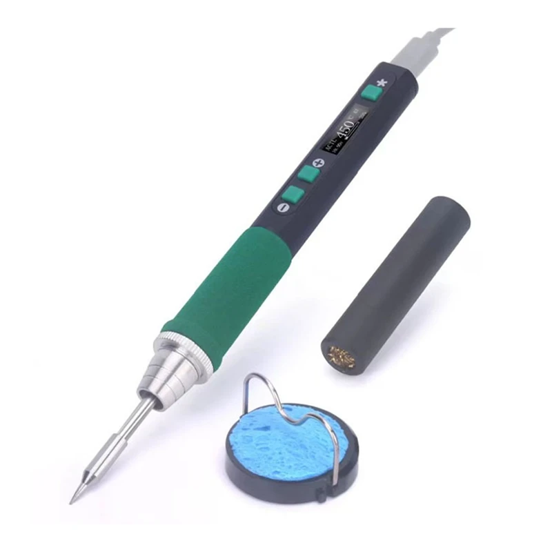 

Soldring Iron USB Soldering Lron 60W Electric Soldering Iron Kit Type-C with Sleep Mode Welding Solder Tool