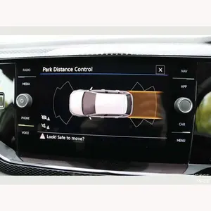 フォルクスワーゲンVWポロ/VWポロ6発見メディア8inch 2019 2020 2021 2022カーナビゲーションスクリーンの強化ガラススクリーンプロテクター 10ベストセールスディスカバーメディア-9