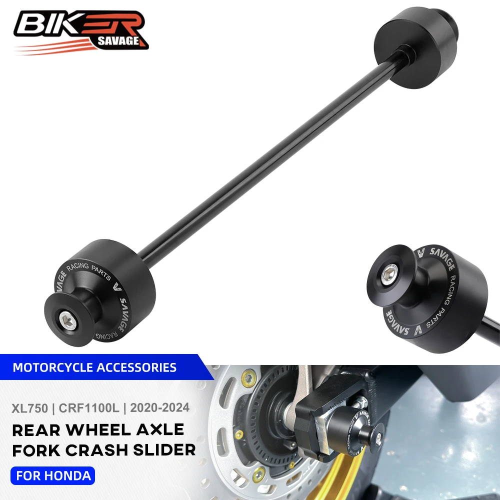 

Rear Wheel Axle Fork Slider For Honda XL750 CRF1100L Transalp 750 Africa Twin 1100 /Adventure Refit Swingarm Spools Stand Screw