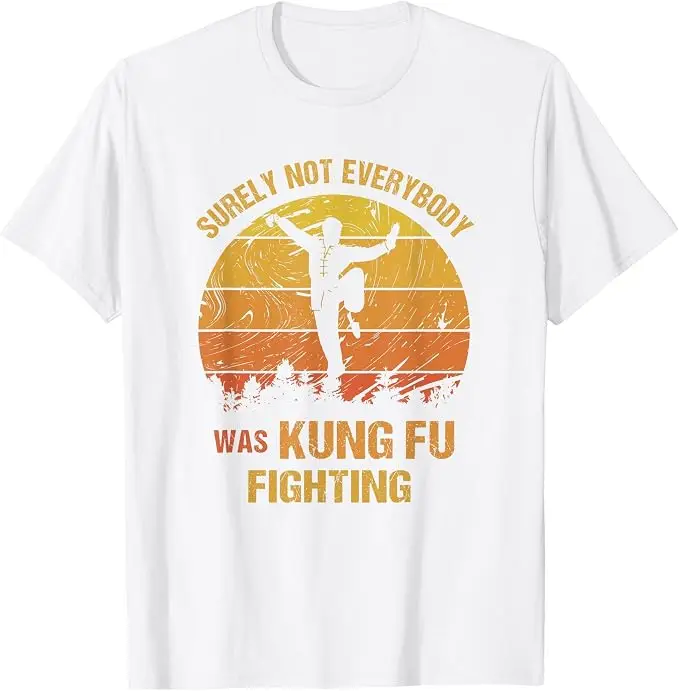 Vintage T-Shirt mit der Aufschrift „Sicherlich war nicht jeder Kung-Fu-Kämpfer“ – Y2k Kung-Fu-Liebhaber Kampfsport Grafik-Shirt aus weicher Baumwolle – Detail 13