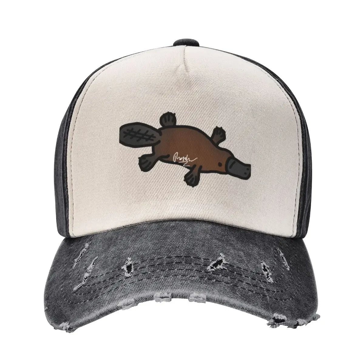 

Бейсбольная кепка Platypus Doodle, роскошная брендовая чайная шляпа, модные мужские шапки, женские шапки