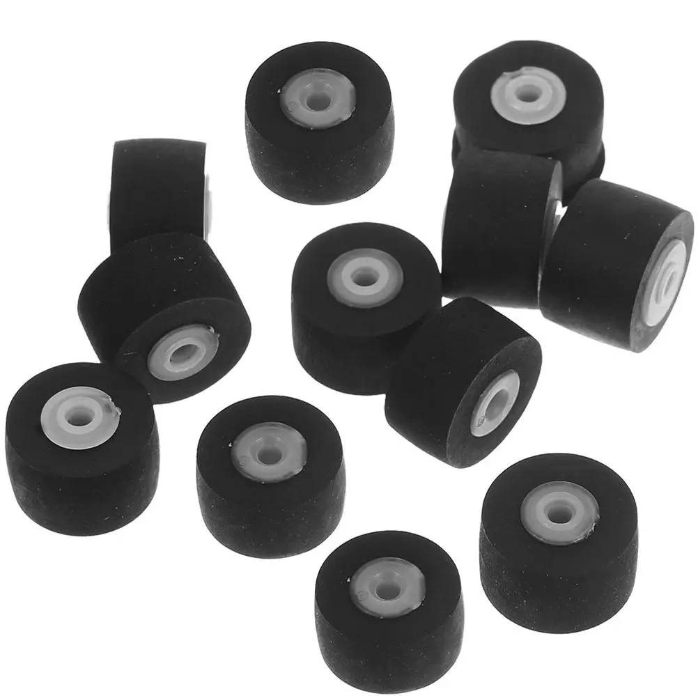 

12Pcs Pulley Bearing Wheel for Recorder Compact Pinch Roller for Video Audio Radio Tape Player Repair Supplies