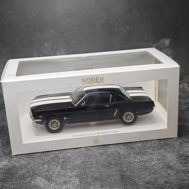 NOREV Diecast 1/18 Scale FORD Mustang Off‑road Vehicle Model Alloy FORD Mustang 1965 SUV Car Model Collect Ornament Original Box - view 6