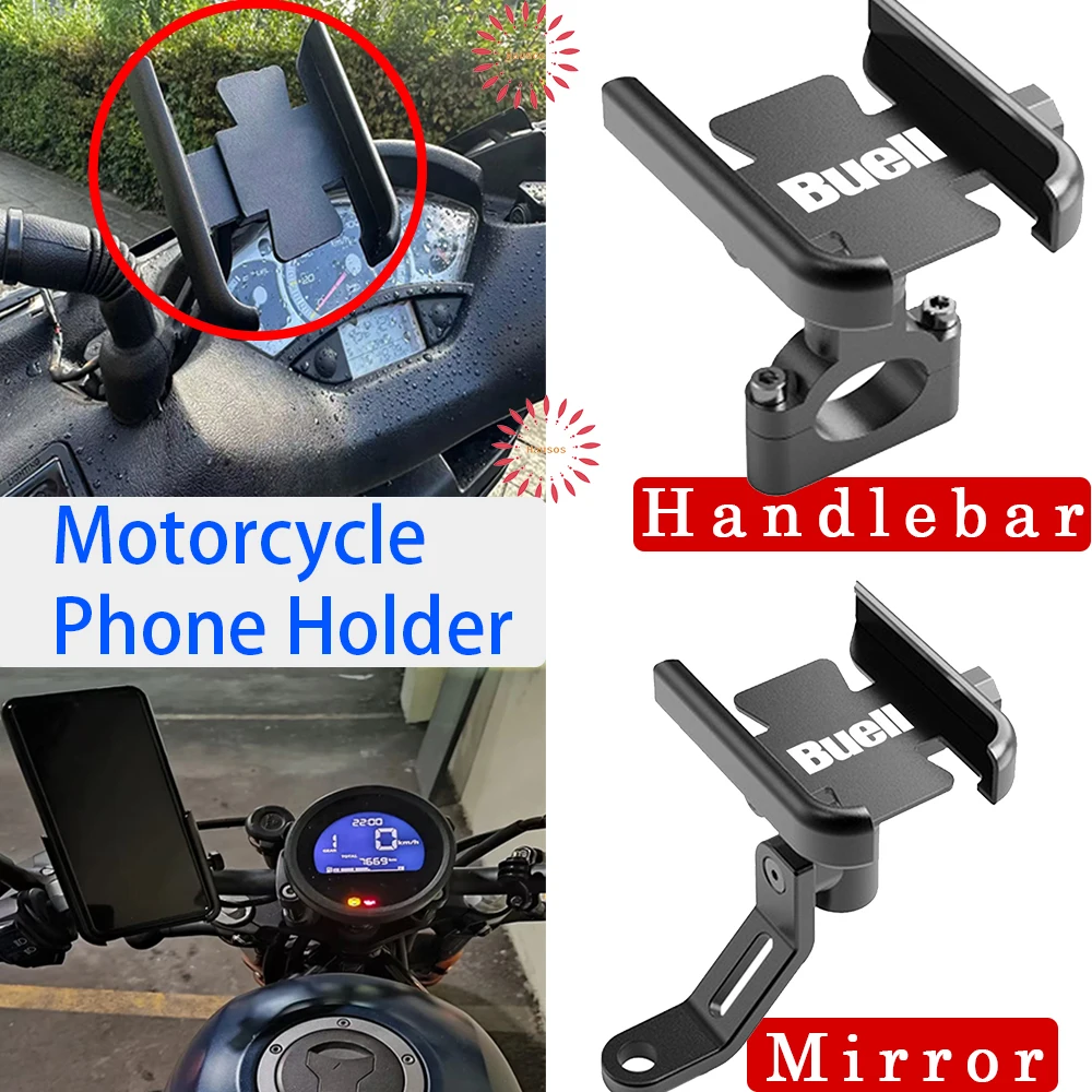 

For Buell 1125R 1125Cr X1 Xb9r Xb9 Xb12 Xb9sx Ulysses XB12s Xb12x Lightning M2 Accessories Mobile Phone Holder Hot Deal
