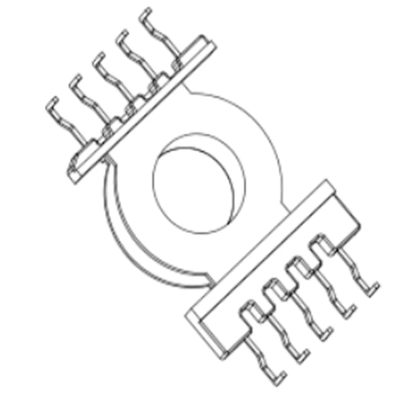 Hochfrequenz transformator pot3314 Soft Core PC44 Material und Spule vertikal 5 + 5 Pins 5 sätze/los