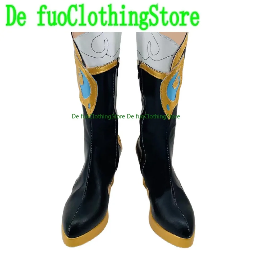 

DefuoClothing Cloud Retainer Cloudy Cosplay Shoes Anime Games Halloween Costumes Party Props Shoes