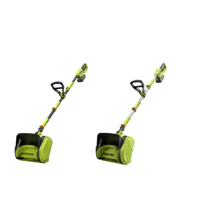 

Brushless lithium battery hand-push snow blower school road snow removal machine