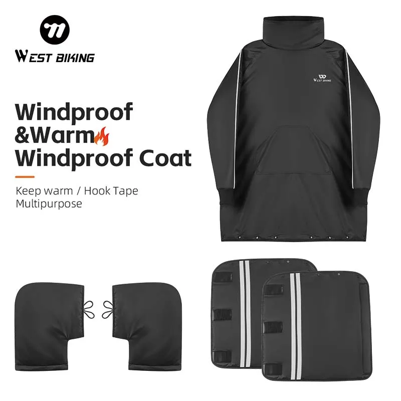 west-biking-bicycle-commute-jacket-thickened-warm-stand-collar-windproof-outerwear-with-built‑in-hand-guards-for-daily-cycling