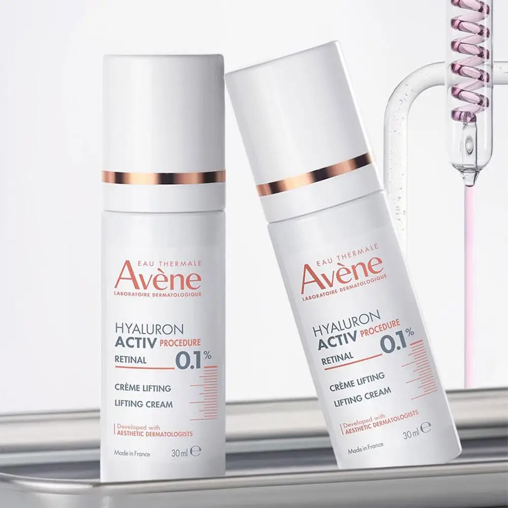30ml アベンヌ ヒアルロン アクティブ レチナル 0.1% リフティングクリーム - ヒアルロン酸配合、敏感肌向けアンチエイジング、しわ軽減&引き締め効果 1