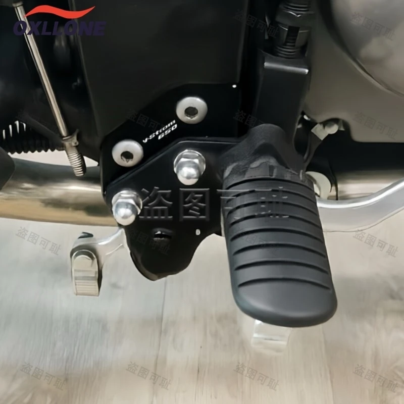 For Suzuki DL650 V-Strom 650 DL 650 2004-2022 2023 2024 2025 2026 VStrom DL1000 2002-2004 Accessories Footpeg Lowering Kit Plate