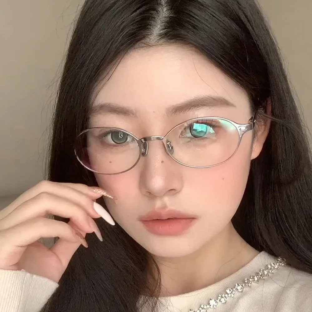

Transparent Anti-blue Eyeglasses Retro Western Style Blocking Glasses Punk Lightweight Optical Spectacle Eyeglass Decorative