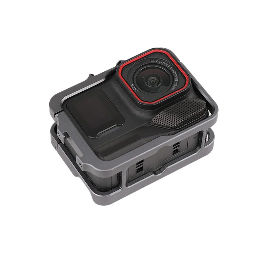 

Metal Frame Cage for Insta360 Ace Pro 2 / Ace Pro / Ace Protective Durable Case With Cold Shoe Mount Camera Frame Accessories
