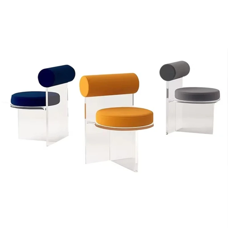 High-quality acrylic stool, casual style, suitable for dining bedroom hotels