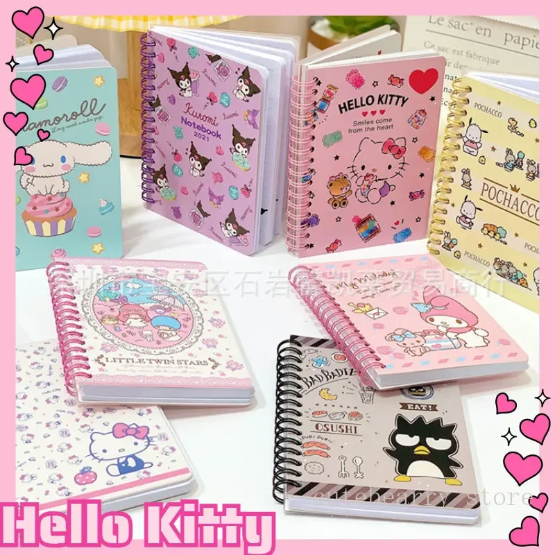 헬로 키티 A6 노트북, 귀여운 일기 저널, 주간 플래너, 일정 정리, 학교 학생, 문구 사무실용